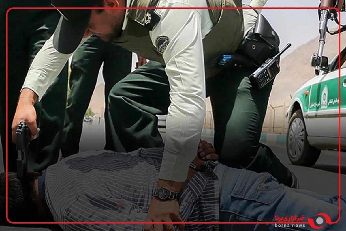 دستگیری راننده مسلح جاده چالوس