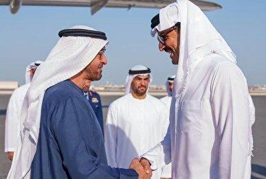 سفر رئیس دولت امارات به دوحه