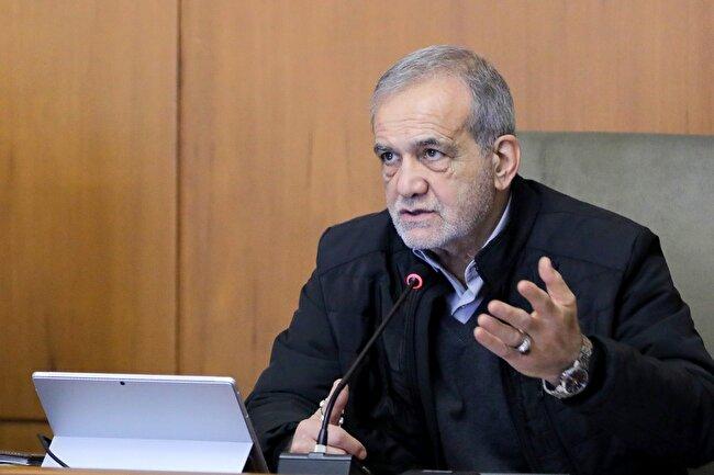 پزشکیان: کشور‌های اسلامی ارتباطات خود را با رژیم صهیونیستی قطع کنند/ اگر ید واحده باشیم صهیونیست‌ها جرات نمی‌کنند به راحتی به کشور‌های اسلامی حمله کنند + فیلم