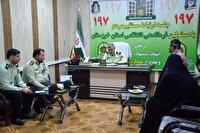 دیدار مردمی فرمانده فراجا خوزستان در سامانه ۱۹۷  