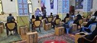 وقف اهداء نوشت افزار به دانش آموزان در بقاع متبرکه