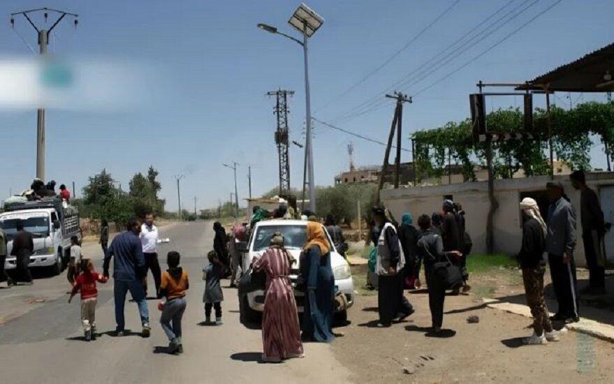 آغاز بازگشت آوارگان «السویدا» در سوریه پس از ۲ ماه آوارگی
