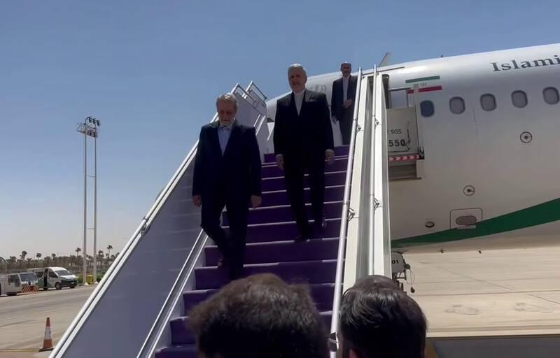 فیلم/ لاریجانی وارد ریاض شد