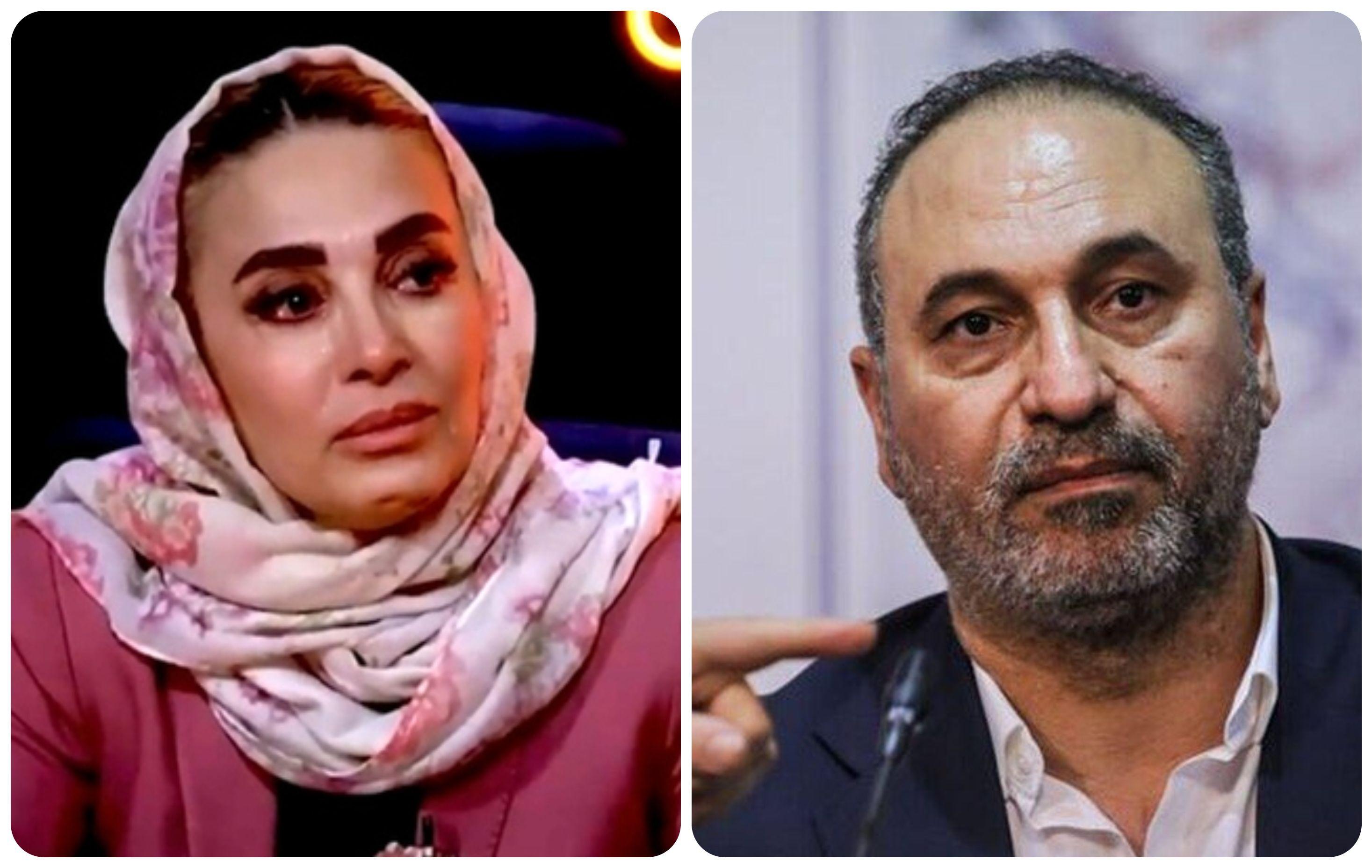 ژیلا صادقی خطاب به حمید فرخ‌نژاد : بی غیرت، بی صفت، نمک نشناس ... (عکس)