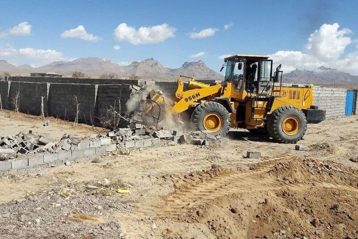 آزاد سازی بیش از ۵ هزار متر مربع اراضی دولتی در شهر کرمان