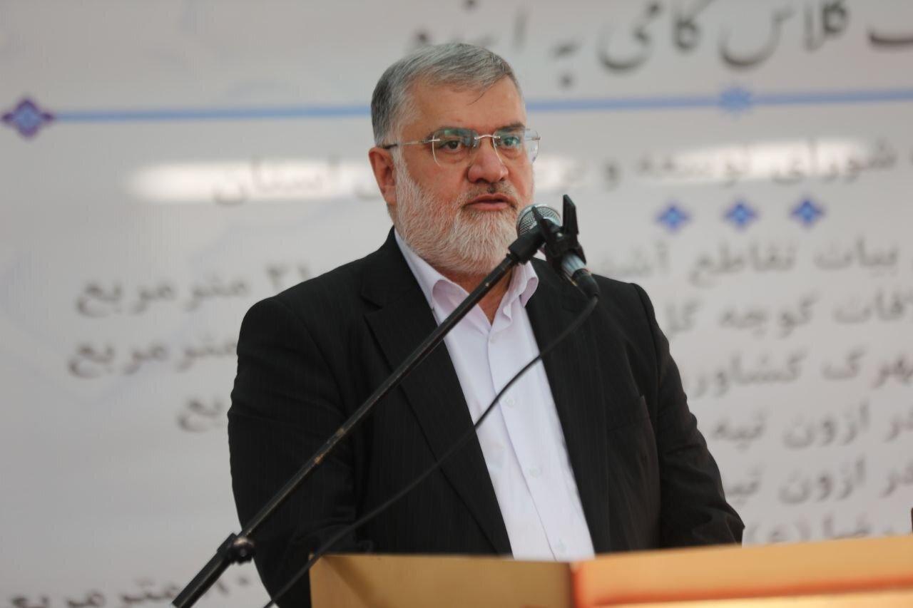 آغاز عملیات خشت گذاری ۱۱ مدرسه در پردیس با حضور استاندار تهران