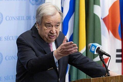 دبیرکل سازمان ملل: هنوز فرصت برای جلوگیری از فعال‌سازی مکانیزم ماشه وجود دارد / درخواست من از ایران این است که از دیپلماسی استفاده کند و شرایط اعتماد را ایجاد کند تا بتوان از این موضوع جلوگیری کرد