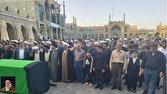 تشییع و خاکسپاری پیکر آیت‌الله موسوی یزدی در قم
