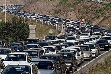 ترافیک سنگین در محورهای شمالی و آزادراه‌های تهران-شمال و کرج-قزوین 