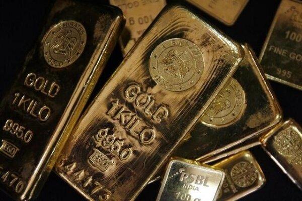 کاهش قیمت جهانی طلا