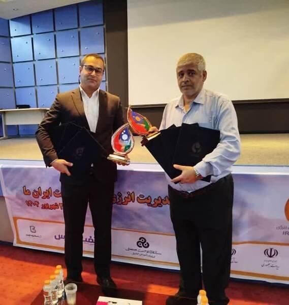 باز هم درخشش پتروشیمی مارون؛ این قسمت دریافت جایزه ملی مدیریت انرژی