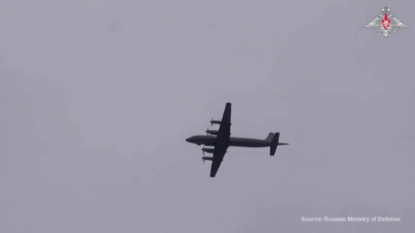 WATCH Russian submarine hunters carry out bombing drills