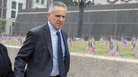 Former top US Navy commander jailed in bribery case