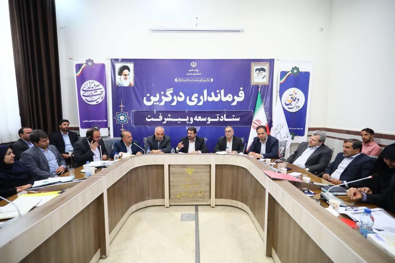مشکل آب شرب درگزین تا حد زیادی برطرف شده است