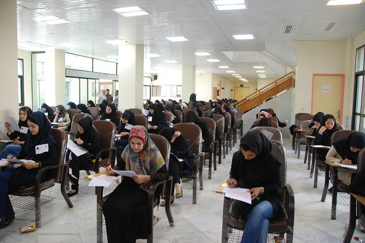 آزمون استخدامی دستگاه های اجرایی همزمان با سراسر کشور در قزوین برگزار شد