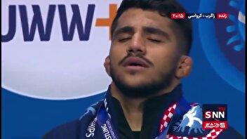 همخوانی فرخی با سرود مقدس ایران