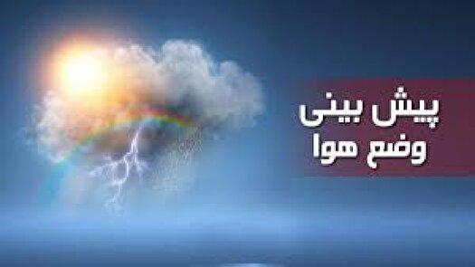 بارش باران و وزش باد در شمال غرب کشور