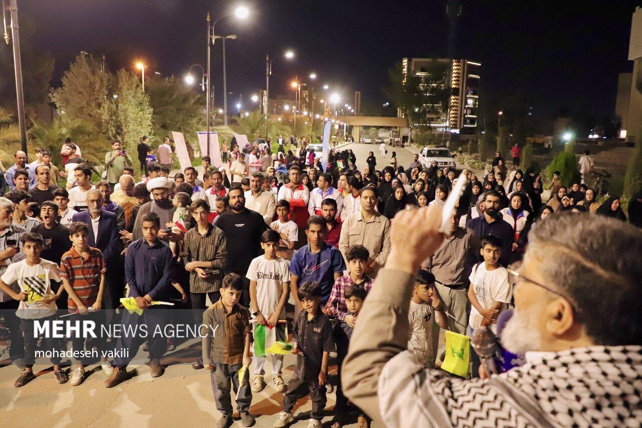 دل‌های زاهدانی‌ها در کنار صمود؛ طنین همبستگی و مقاومت