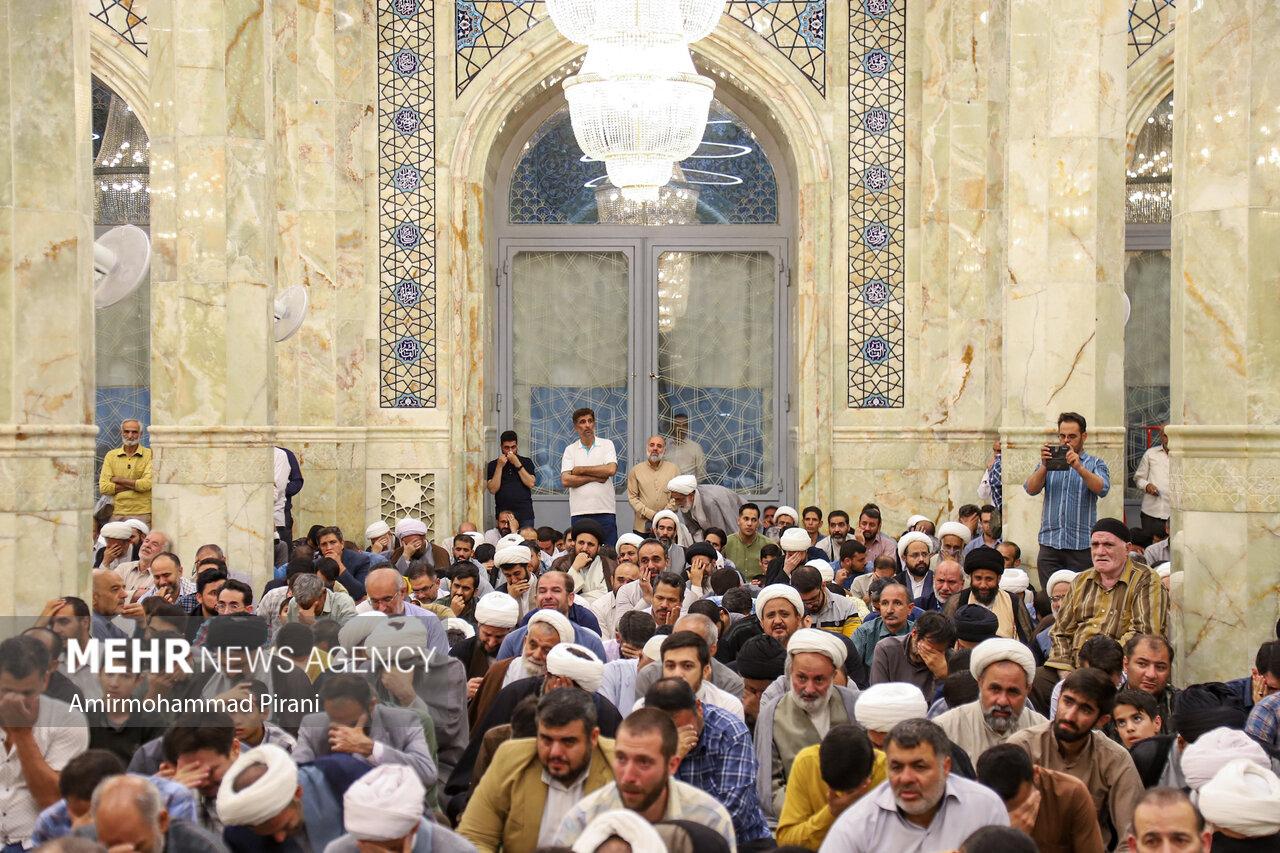 آیین نخستین سالگرد ارتحال آیت‌الله محفوظی در قم برگزار شد