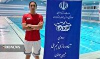 شناگر قمی سومین مدال نقره خود را کسب کرد