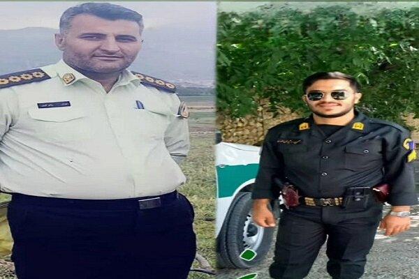 فوت ۲ مامور فراجا در پی واژگونی خودرو پلیس