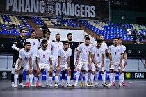 برد قاطع فوتسال ایران مقابل بنگلادش