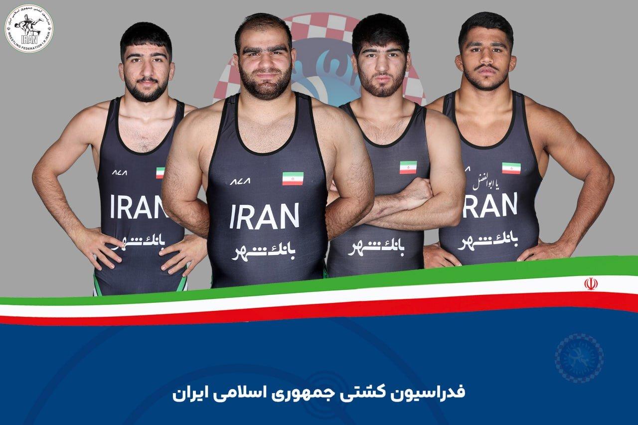 کشتی فرنگی ایران هم قهرمان شد / آقایی در جهان