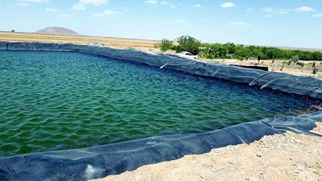 یک تیر و ۲ نشان با احداث استخر‌های چندمنظوره در اراضی کشاورزی