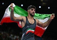 لحظه‌ی اعلام قهرمانی سعید اسماعیلی در شهر زادگاه این کشتی گیر (فیلم)