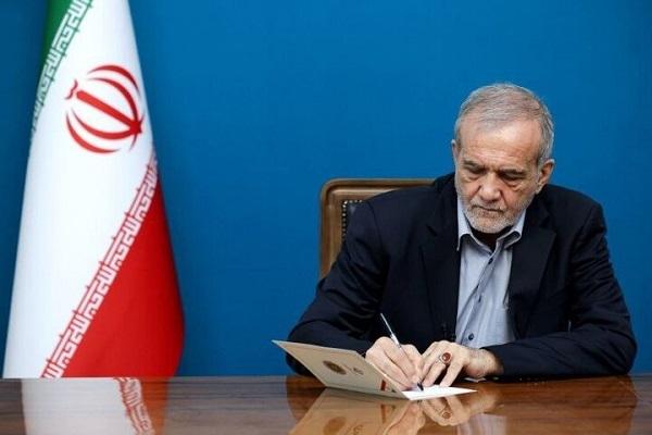 تبریک رئیس جمهور به مناسبت قهرمانی تیم ملی کشتی فرنگی