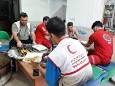 توزیع ۴۳۰ پرس غذای گرم بین نیازمندان آباده