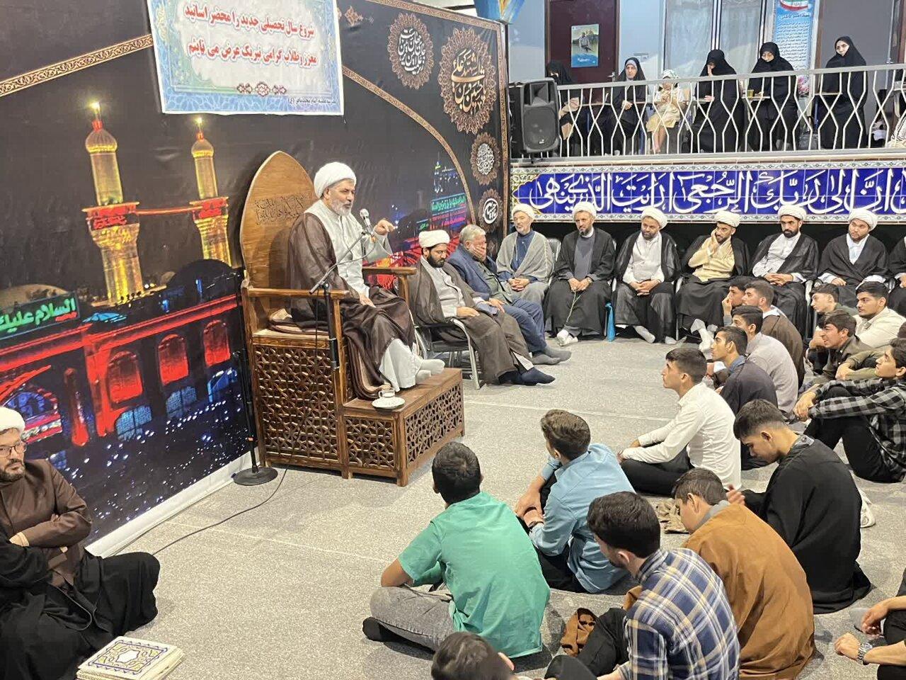 افتتاح سال تحصیلی حوزه علمیه پارس‌آباد