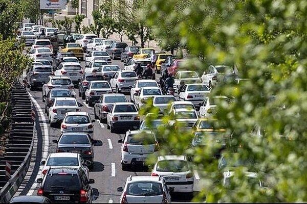 افزایش ترافیک صبحگاهی تهران همزمان با آغاز سال تحصیلی جدید