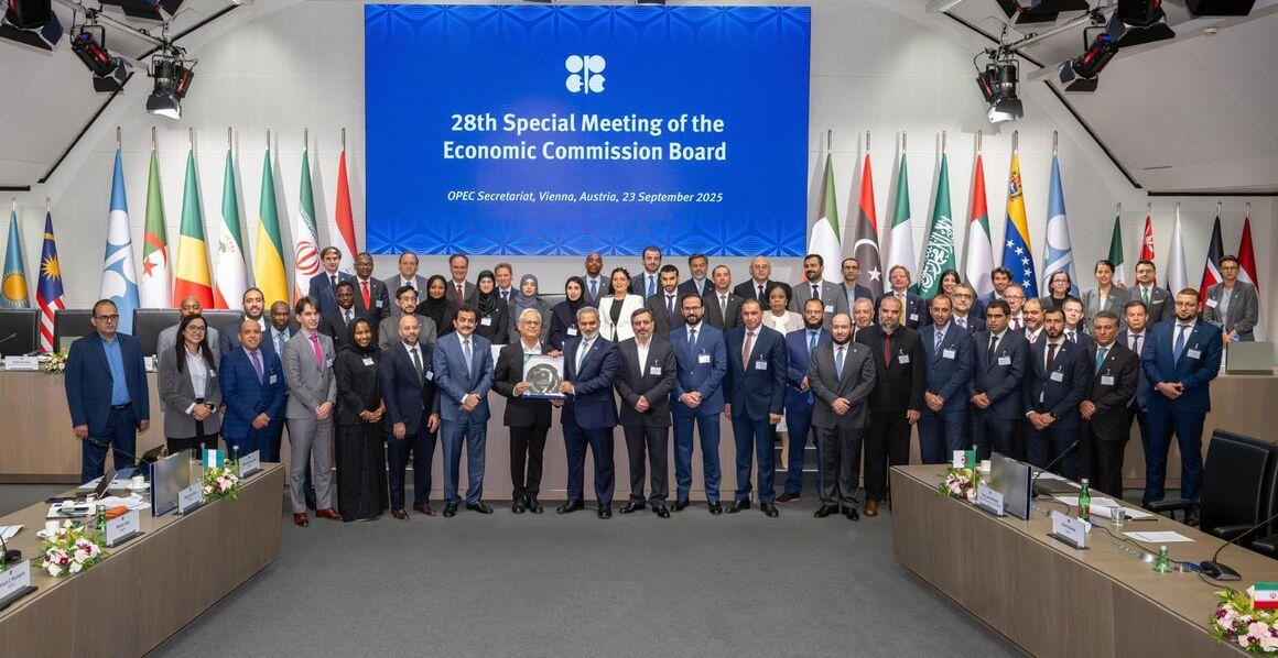 قدردانی اوپک از خدمات نماینده پیشین ایران در هیئت‌مدیره کمیسیون اقتصادی