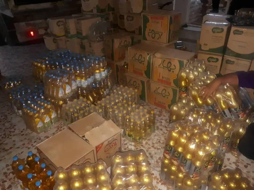 انبار احتکار روغن خوراکی در مشهد کشف شد