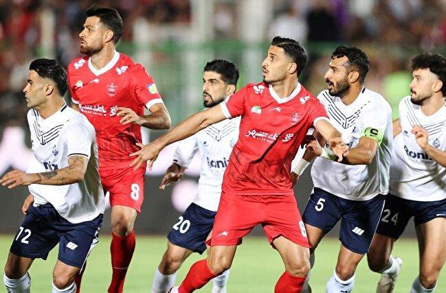 هفته پنجم لیگ برتر| پرسپولیس پشت سد ملوان ماند/ سومین تساوی خانگی هاشمیان