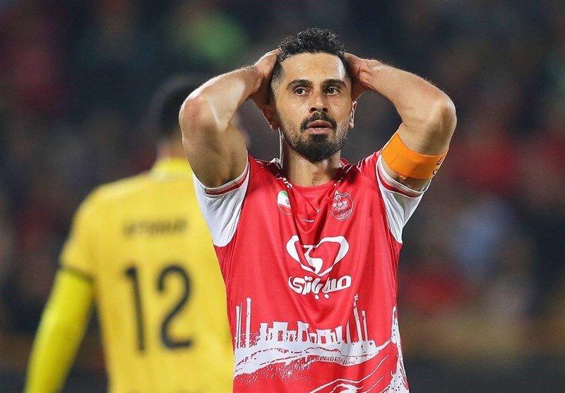 ببینید | ناراحتی و بهت سروش رفیعی و امید عالیشاه پس از تساوی پرسپولیس مقابل ملوان