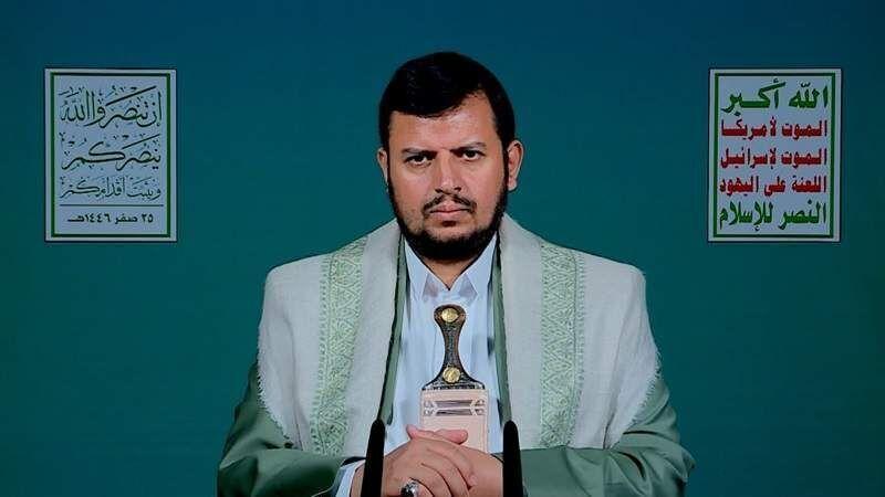 رهبر انصارالله: رژیم اسرائیل با شراکت آمریکا به جنایات خود در غزه ادامه می‌دهد