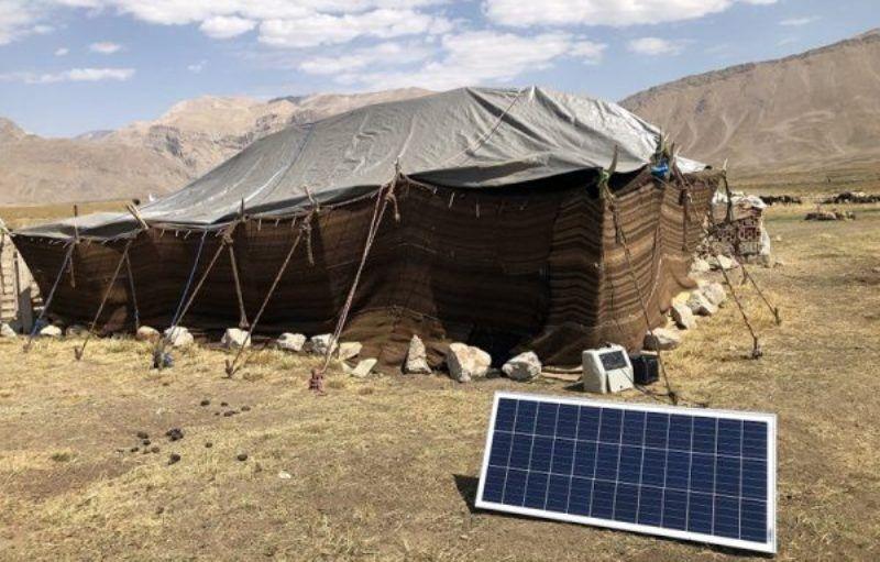 بهره‌مندی ۴۳ هزار خانوار عشایری کشور از پنل‌های خورشیدی