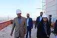 بازدید وزیر راه و شهرسازی از بیمارستان در حال احداث لاکان رشت