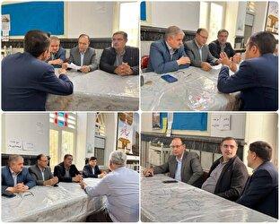 برپایی میز خدمت فرمانداری بناب در مصلا
