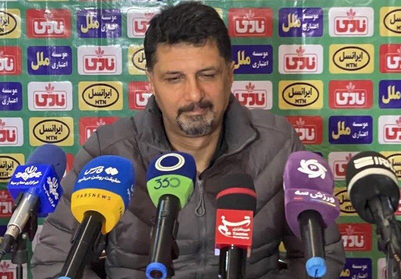 حسینی: به برد مقابل ذوب‌آهن نیاز داشتیم/ مجبور شدیم به نفرات جوان‌مان اعتماد کنیم