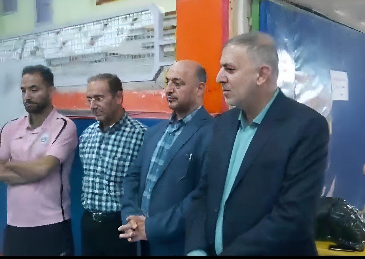 بازدید سرهنگ کریمی از روند آماده‌سازی تیم والیبال مقاومت شهرداری تبریز