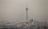 هوای تهران در مرز آلودگی