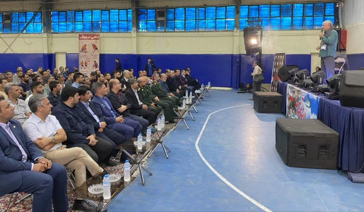 برگزاری مراسم گرامیداشت هفته دفاع مقدس در قزوین