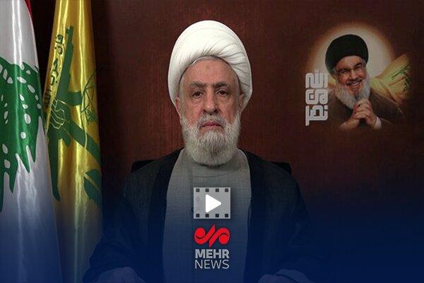 شیخ نعیم‌ قاسم: مقاومت با ایستادگی برابر فشارها پابرجا مانده است