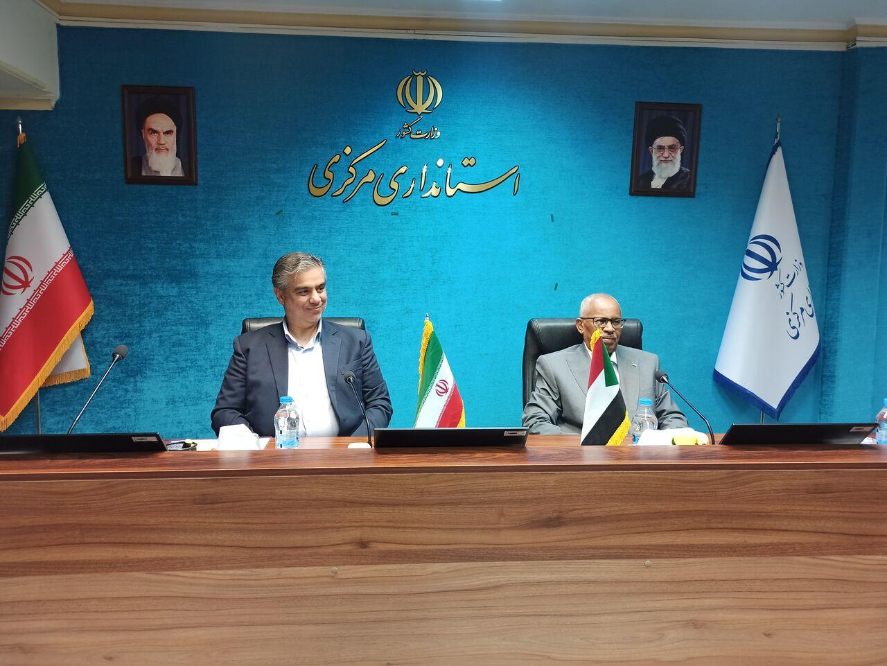 استاندار: استان مرکزی از همکاری با سودان استقبال می‌کند