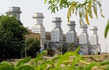 تولید بیش از دو میلیون مگاوات ساعت انرژی در نیروگاه گازی خلیج فارس