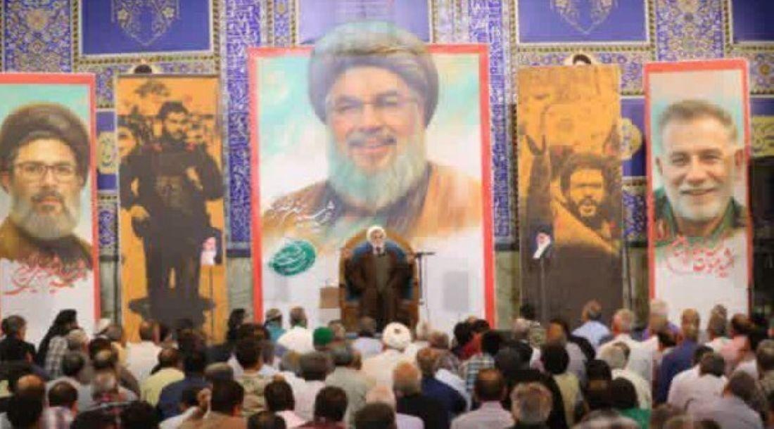 یزدی‌ها سالگرد شهادت سیدحسن نصرالله (ره) را گرامی داشتند