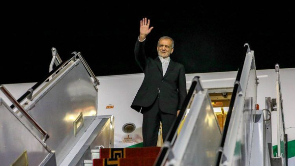 پزشکیان دوحه را به مقصد تهران ترک کرد